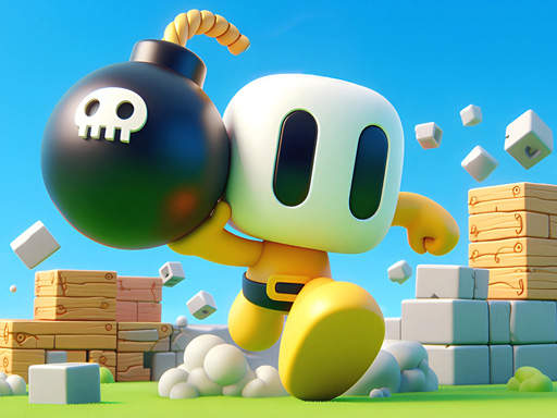 BOMBAMAN 3D unblocked explosive arena gameplay