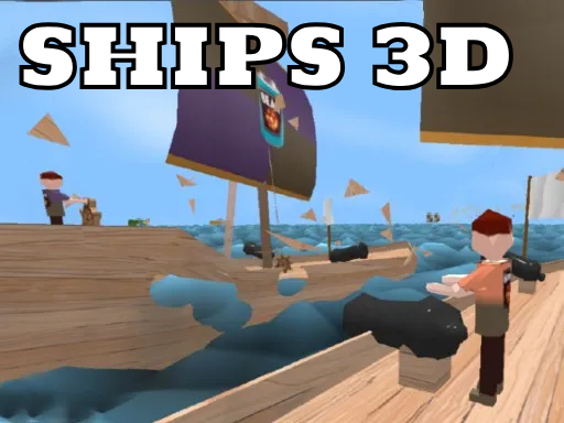 Ships 3D IO multiplayer naval battle simulator