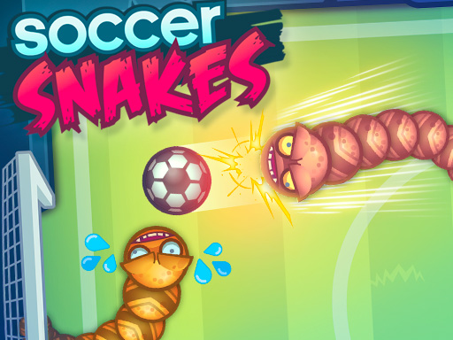 Soccer Snakes wacky 2 player local sports game