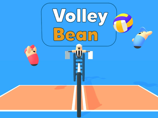 Volley Bean 2 player volleyball sports battle