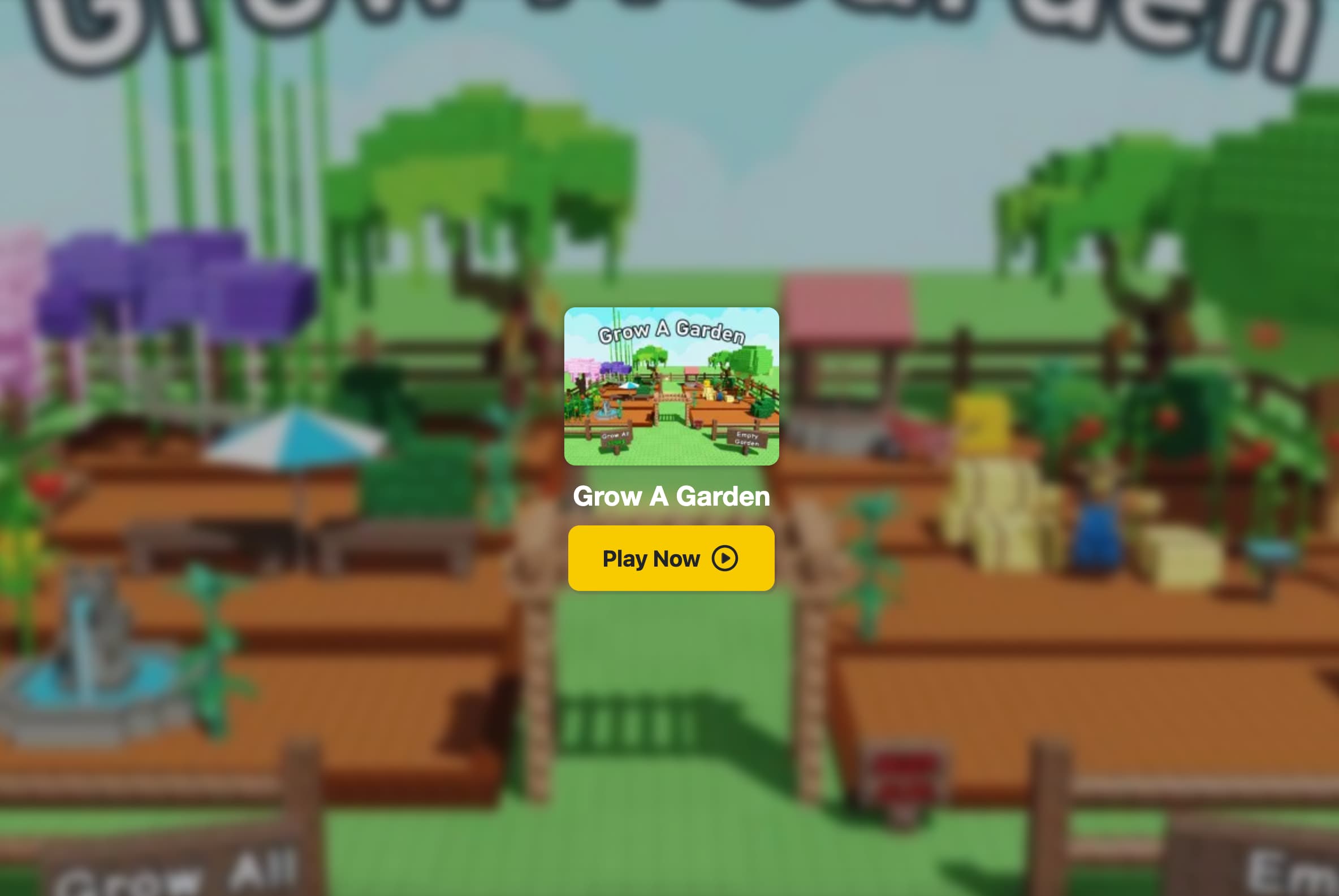 Relaxing garden simulation gameplay