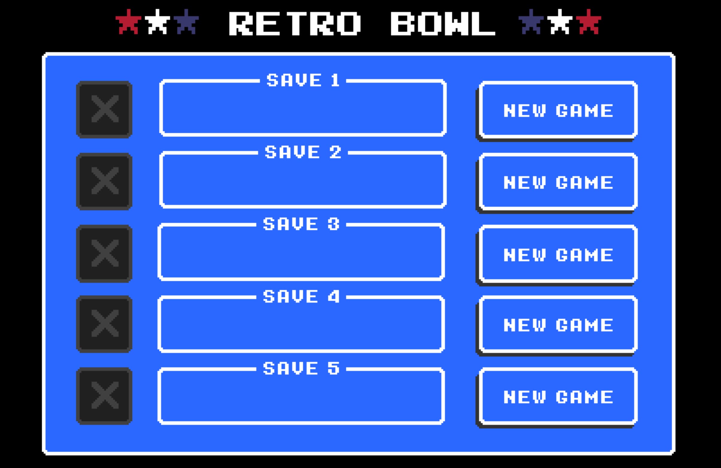Retro Bowl unblocked American football management gameplay
